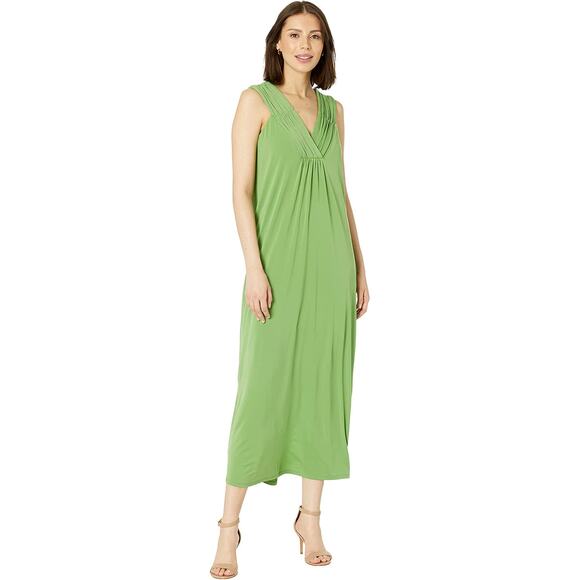 Maggy London Maxi Dress with Tucking Detail - Picture 1 of 6